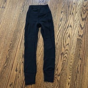 LULULEMON BASIC BLACK LEGGINGS